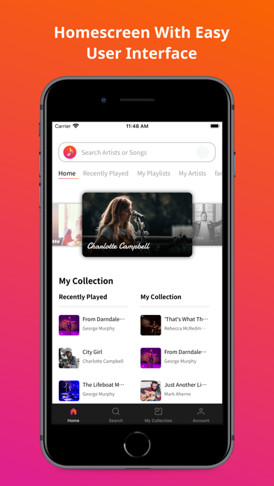 Screenshot 2 of fanclub music App