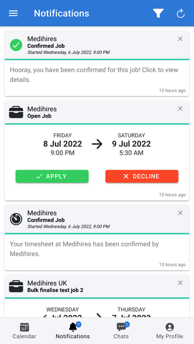 MediHires Screenshot