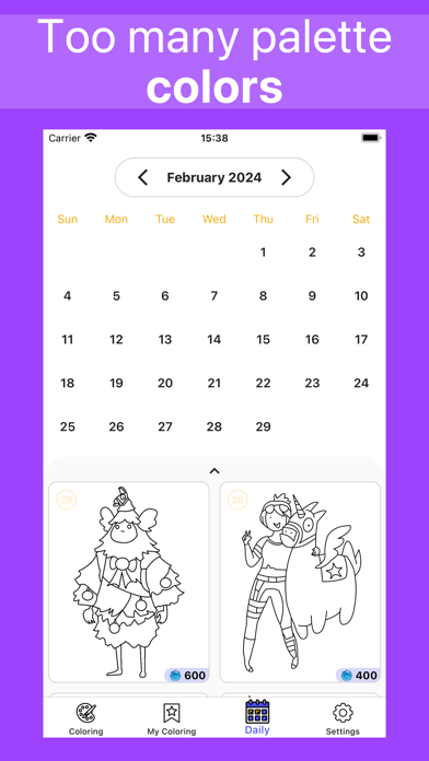 ColorNite: Coloring Game Screenshot