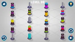 nuts and bolts color sort game iphone screenshot 3