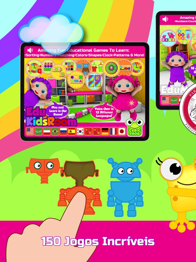 Infantis Jogos de aprendizagem! Educação infantil!::Appstore  for Android