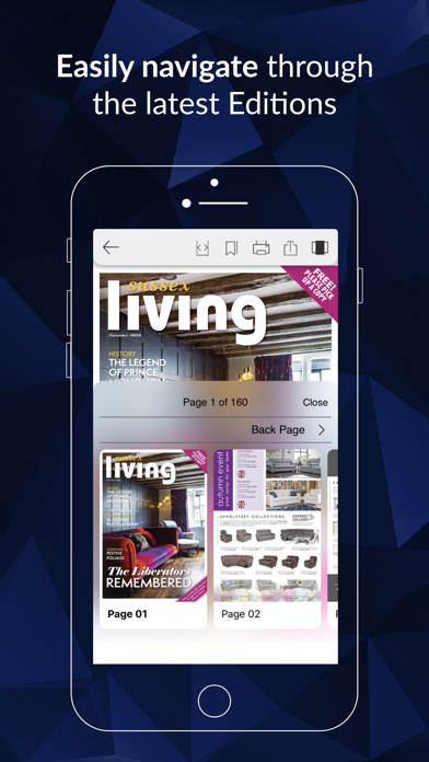 Sussex Living Magazine Screenshot