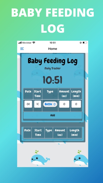 Baby Feeding Log App screenshot-3