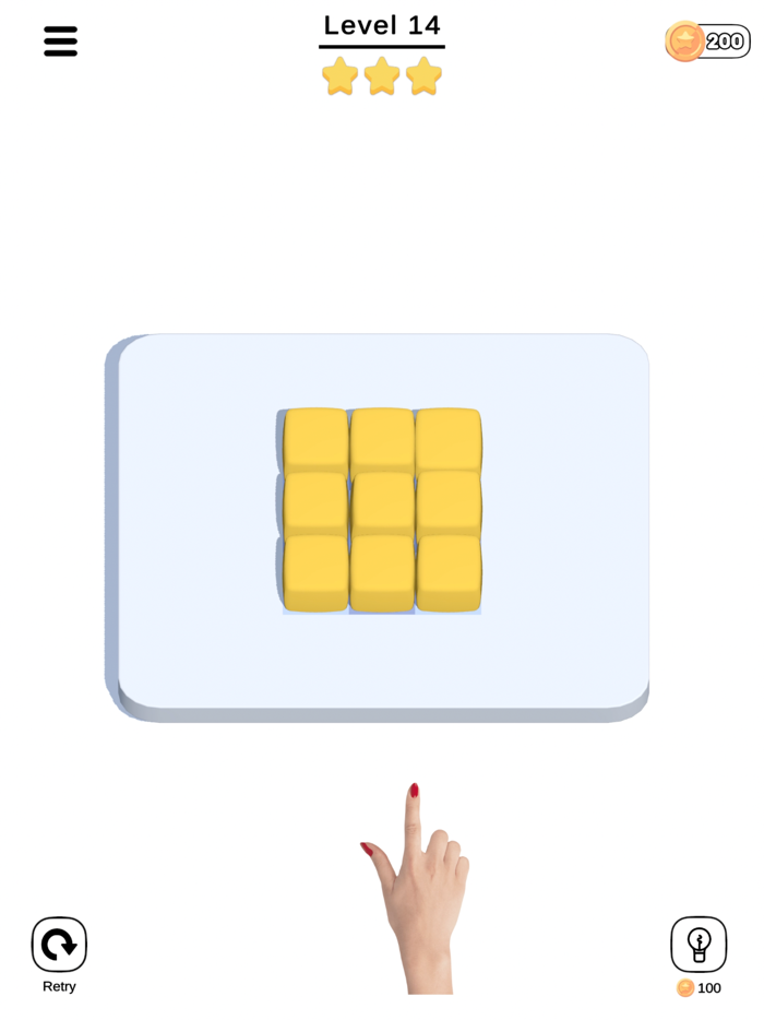 Swipe Them In Jelly Puzzle