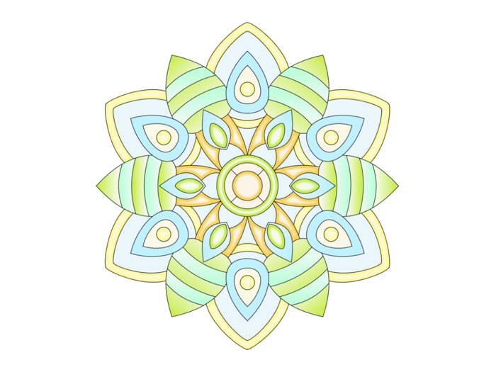Mini Mandala Coloring