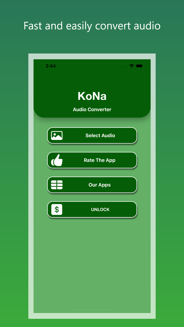 Kona Audio Converter