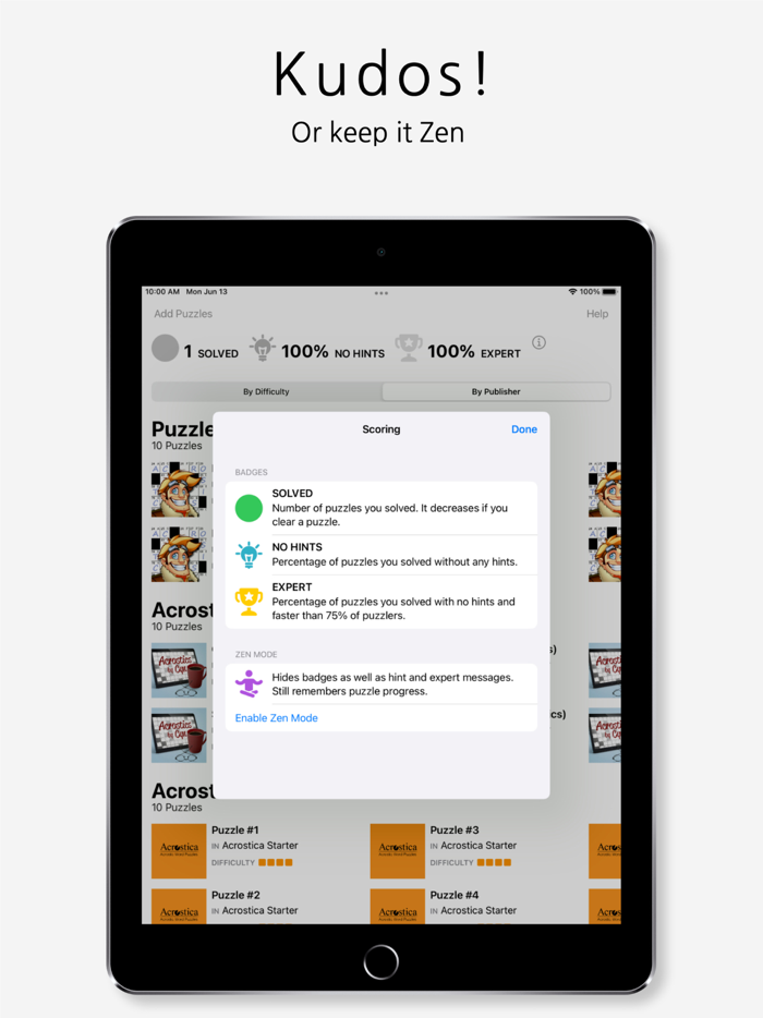 Acrostic Crossword Puzzles