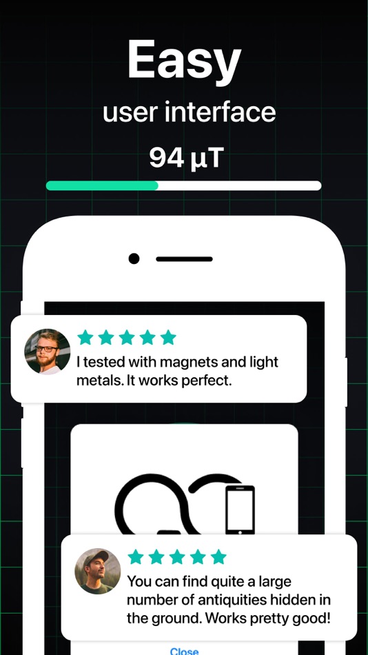#1. Metal&Gold Detector Scanner (iOS) بواسطة: Gowalk Inc.