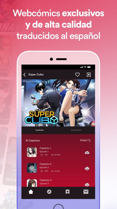 AKAYA - Webcómics en español Screenshot
