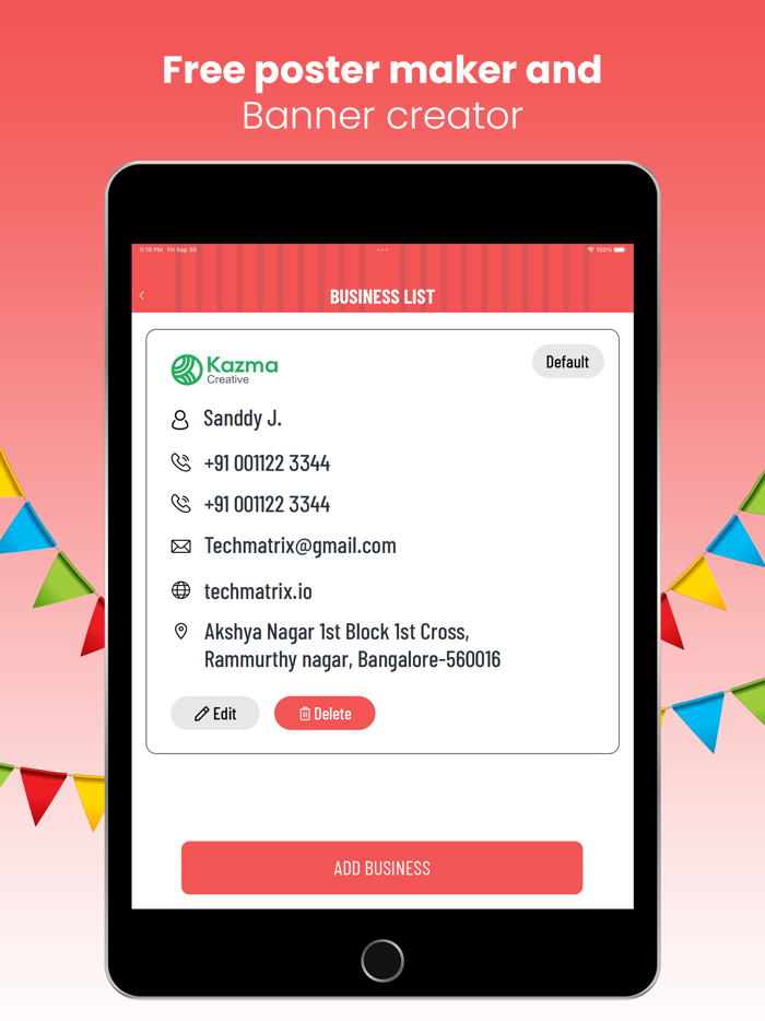 Festival Poster Maker