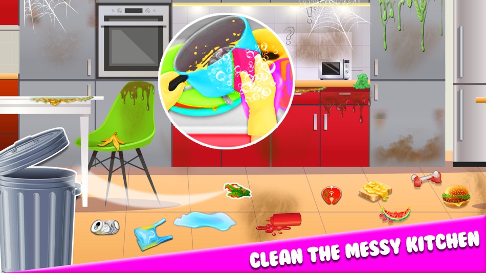 #2. Satisfying ASMR Cleaning Games (iOS) 由: Farjad Adnan
