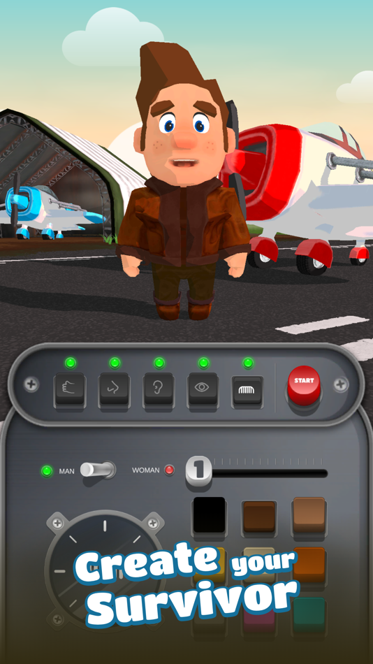 #5. I survived on a Desert Island (iOS) Με: Zero One SAS