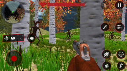 Horror Head Monster Hunt Game Screenshot