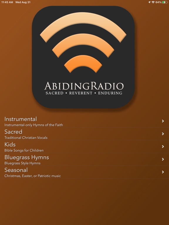 Screenshot #4 pour Abiding Radio