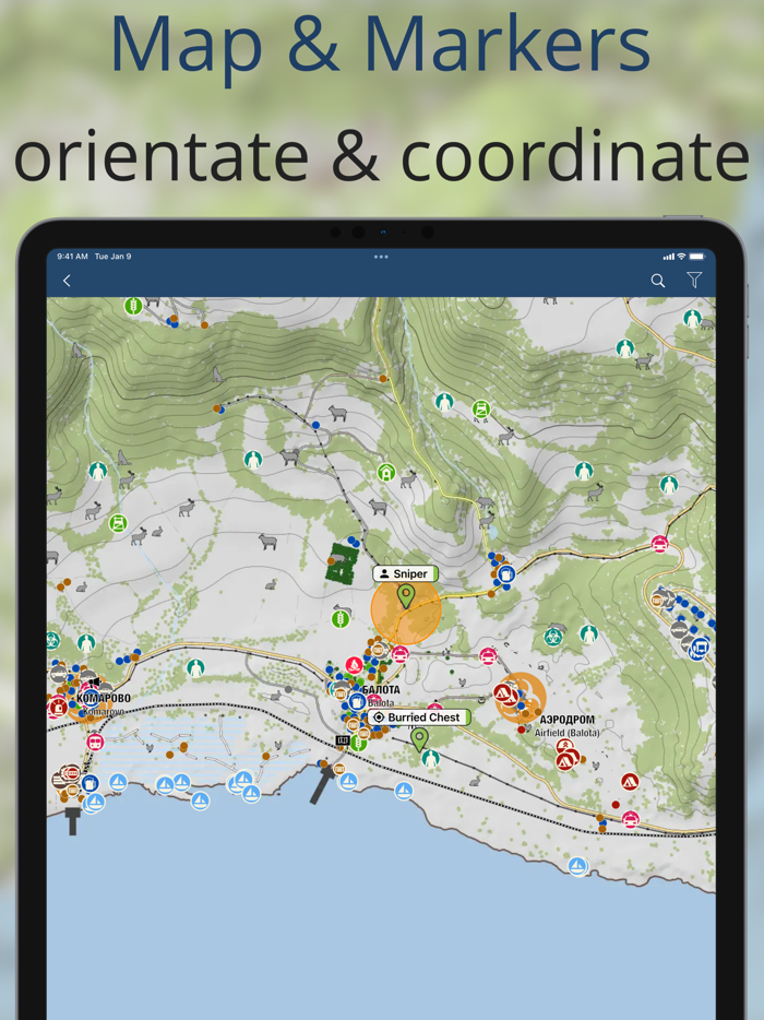 iZurvive - DayZ Maps