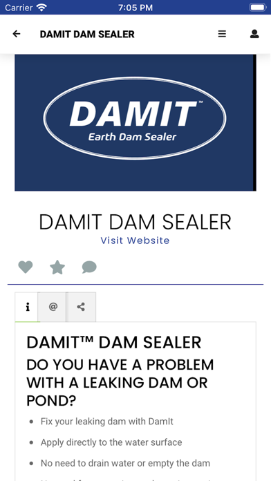 Damit Dam Sealer Screenshot