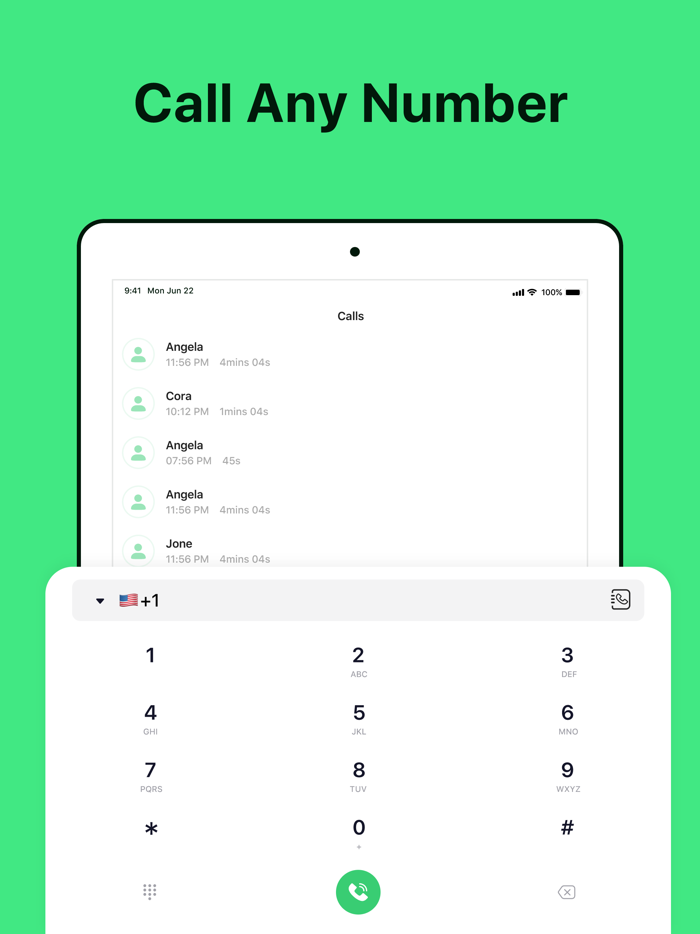 Dual - Second Phone Number App