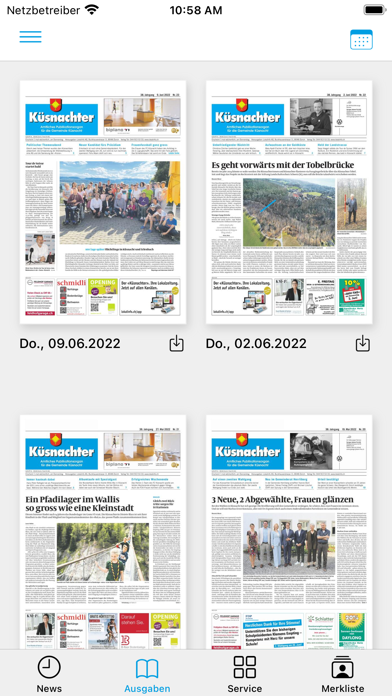 Küsnachter Screenshot