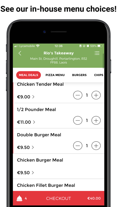 Rio's Takeaway Screenshot