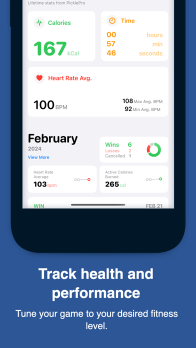 PicklePro: Pickleball fitness Screenshot