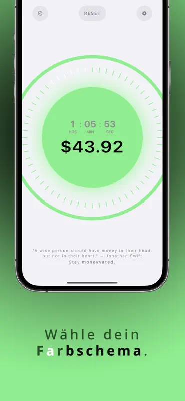 Moneyvated: dein Geld-Timer screenshot 6 of 7