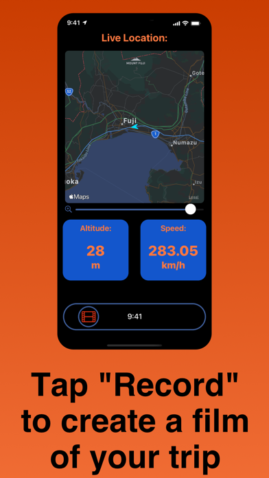 Screenshot #2 pour Speedo Trip: Private Recorder