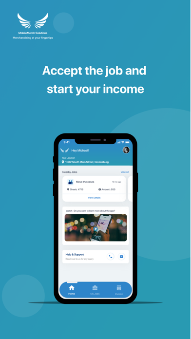 MobileMerch Screenshot
