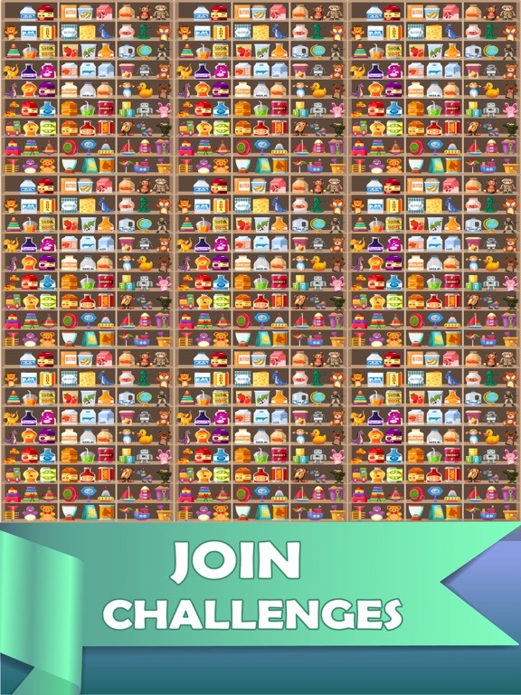 Goods triple match tiles sort