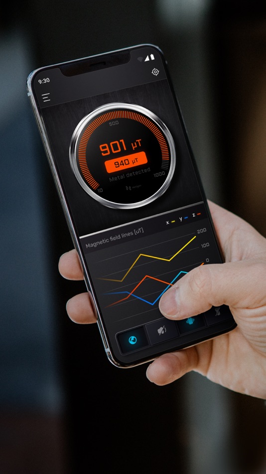 #1. Smart Metal Detector (iOS) 由: NETIGEN Kluzowicz sp. j.