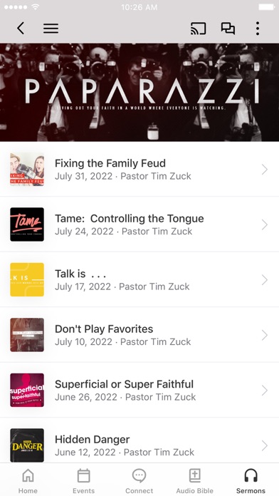 Forks Community Church Screenshot