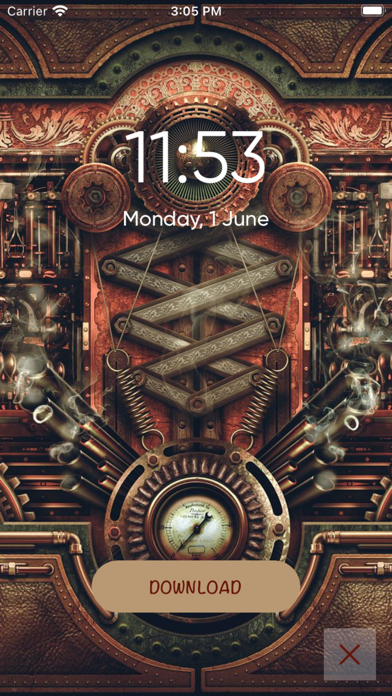 Steampunk Wallpapers Gears HD Screenshot