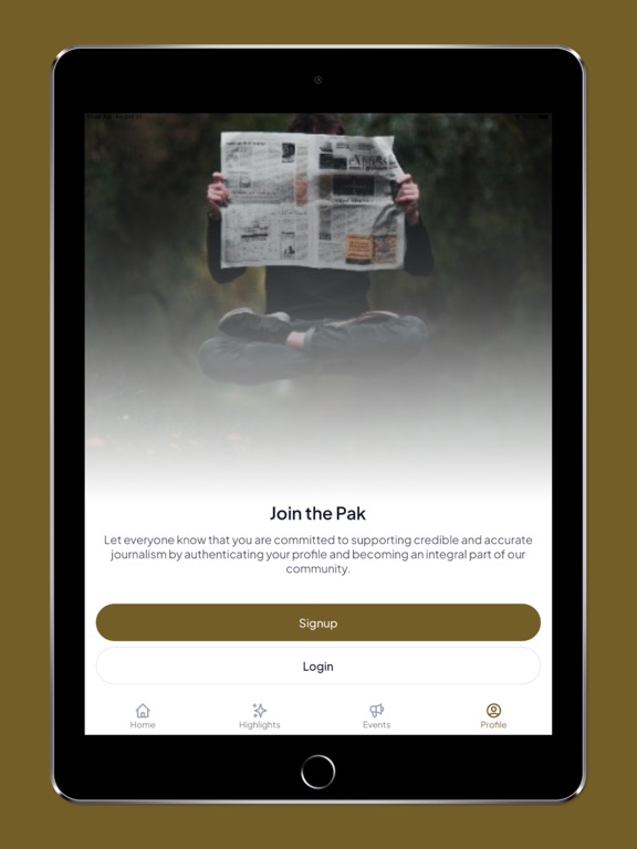 ENPAK iPad screenshot 4 - News app