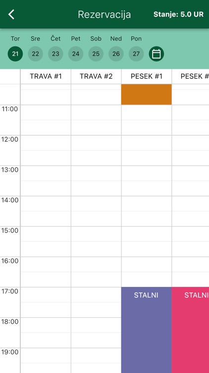 Rezervacije tenis SLO screenshot-4