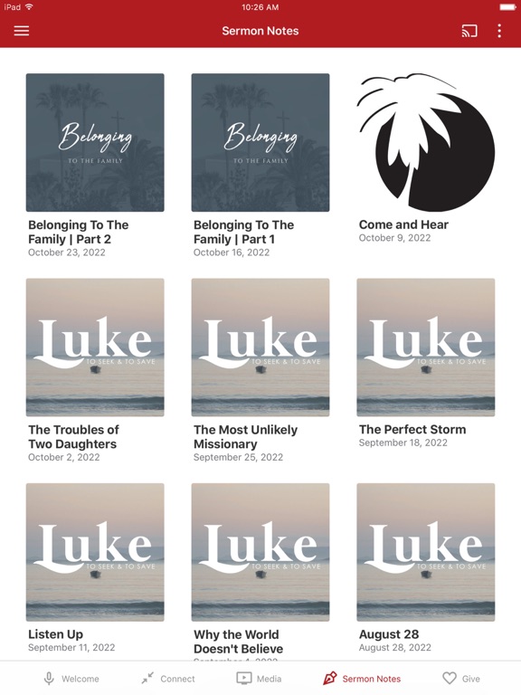 First Baptist at Weston iPad screenshot 3 - Lifestyle app