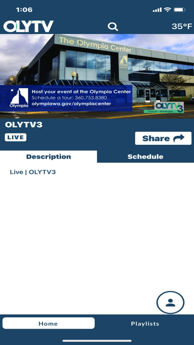 OLYTV Screenshot