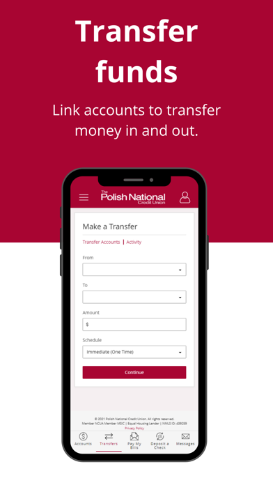 Polish National CU Mobile Screenshot