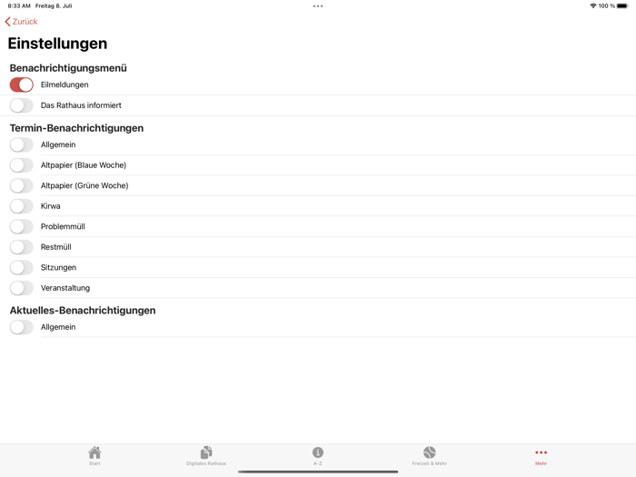 Rathaus App Kümmersbruck