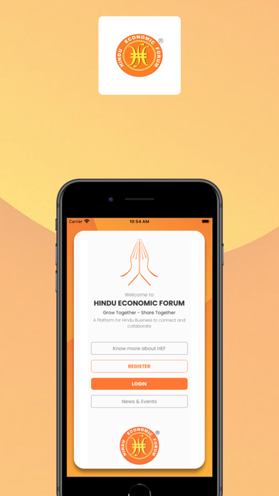 Hindu Economic Forum Screenshot