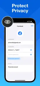 Passwords Air - Lock Manager screenshot #2 for iPhone