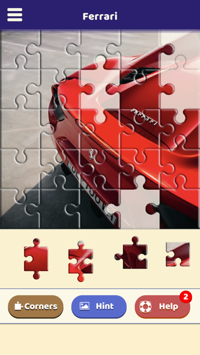 Ferrari Love Puzzle Screenshot