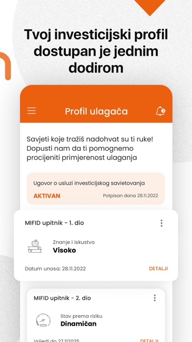 PBZ mobilno bankarstvo Screenshot