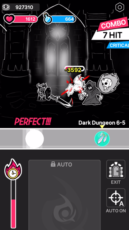 #2. Dark Tap RPG (iOS) 由: Su Min Kim