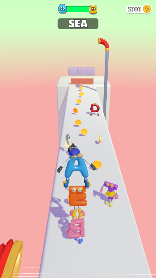 #10. Word Stack Run (iOS) 由: ozan akbaba