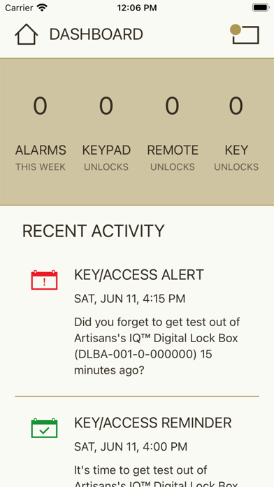 Robern Lock Box Screenshot