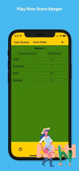 Game screenshot PlayNine Scorekeeping App mod apk
