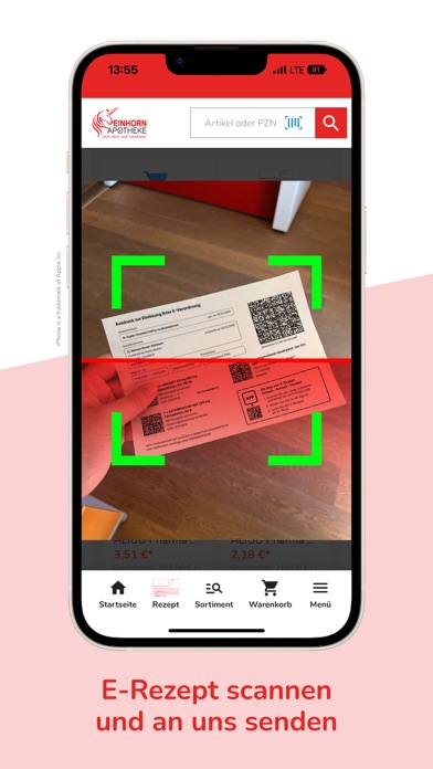 Einhorn Apotheke Bockenem Screenshot