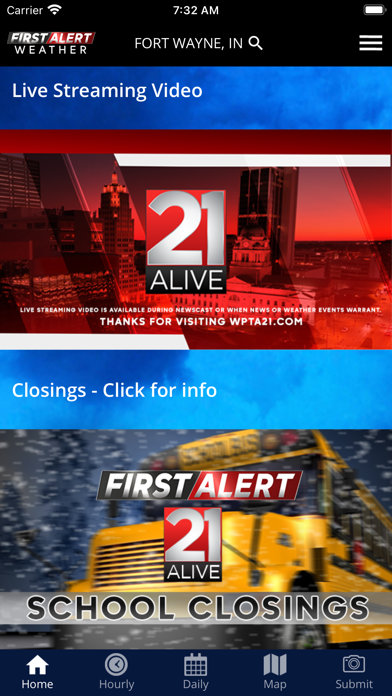 21Alive First Alert Weather Screenshot