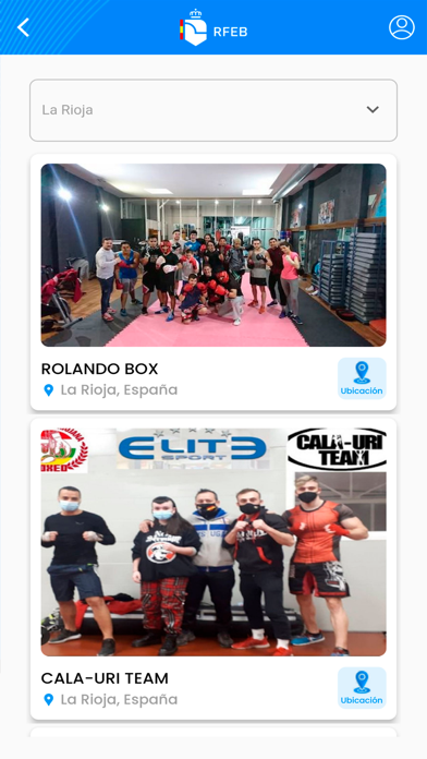 Real Federación Española Boxeo Screenshot