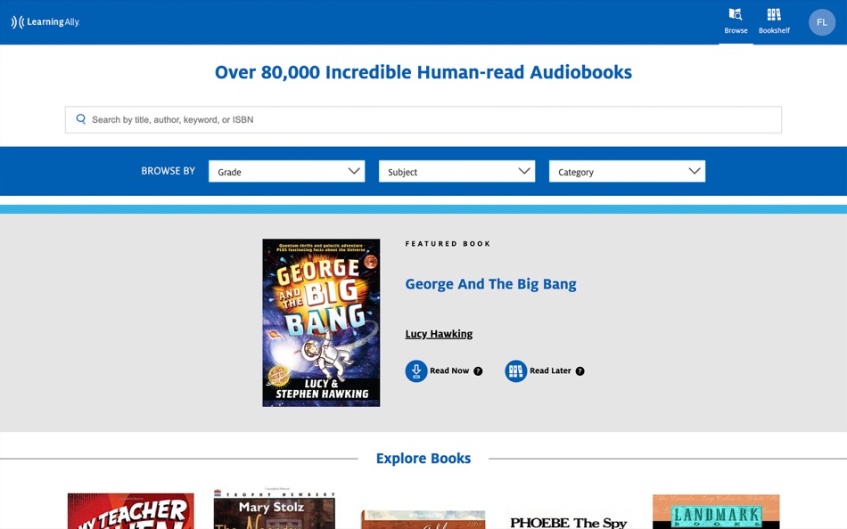 #2. Learning Ally Audiobooks (macOS) 由: Learning Ally
