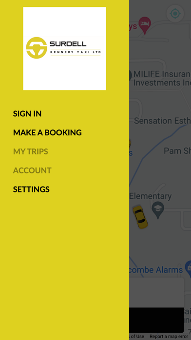 Surdell Kennedy Taxi Ltd Screenshot